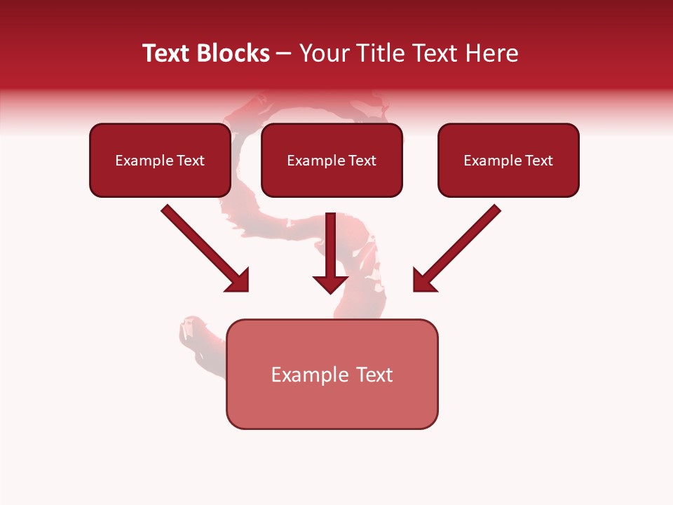 Illustration Burst Splatter PowerPoint Template