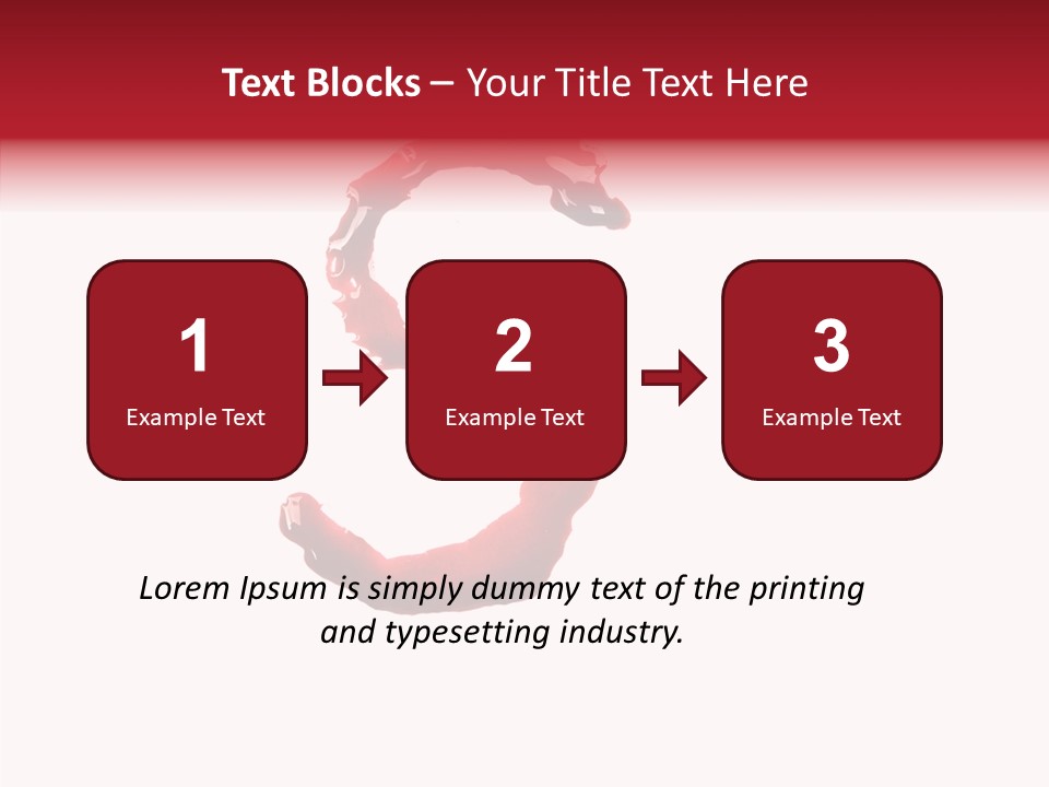 Illustration Burst Splatter PowerPoint Template