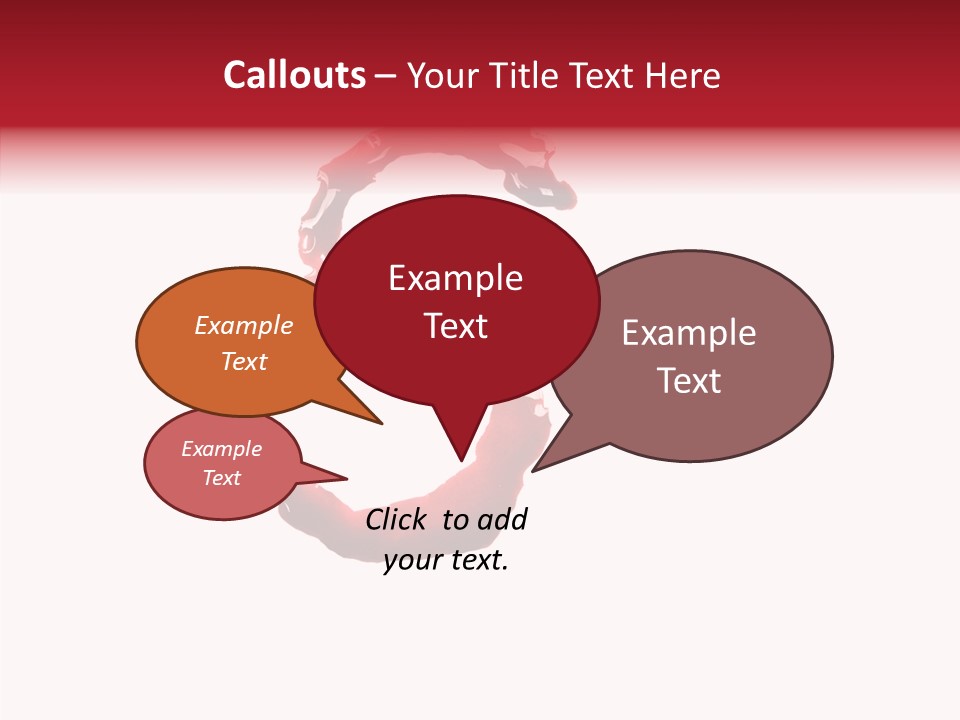 Illustration Burst Splatter PowerPoint Template