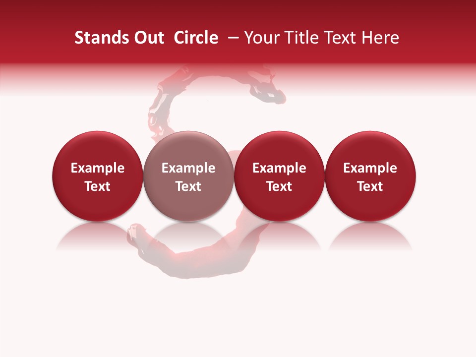 Illustration Burst Splatter PowerPoint Template