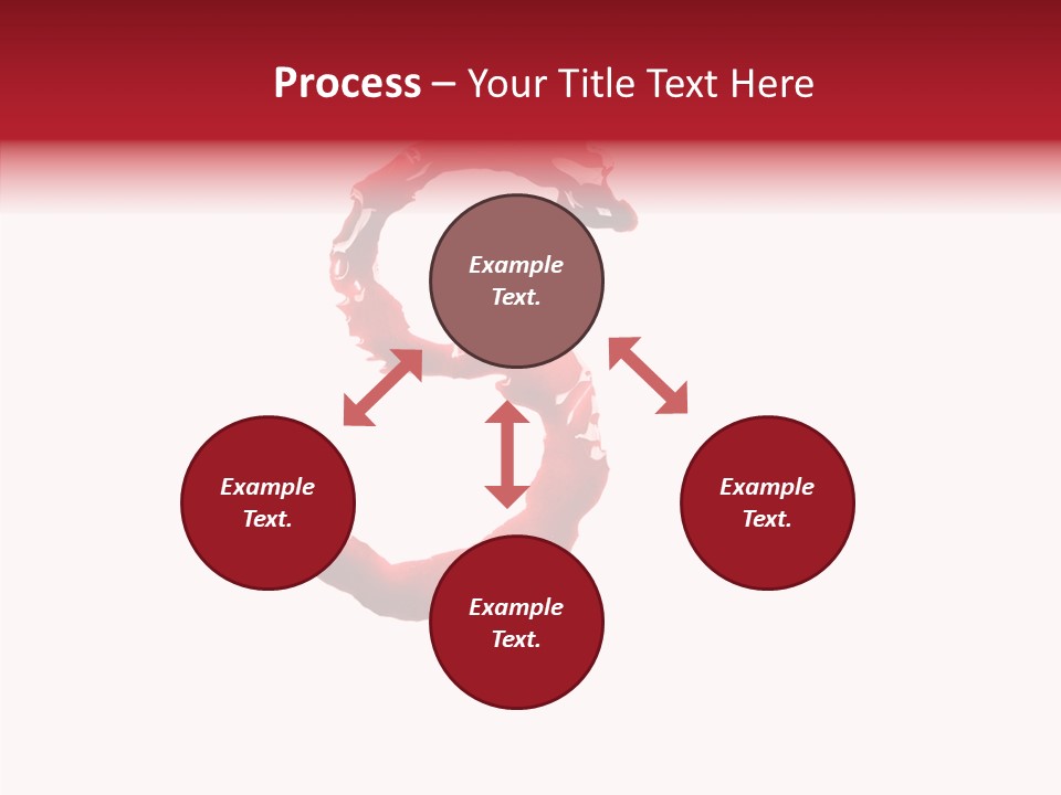 Illustration Burst Splatter PowerPoint Template