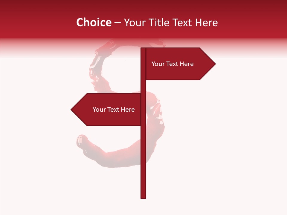 Illustration Burst Splatter PowerPoint Template