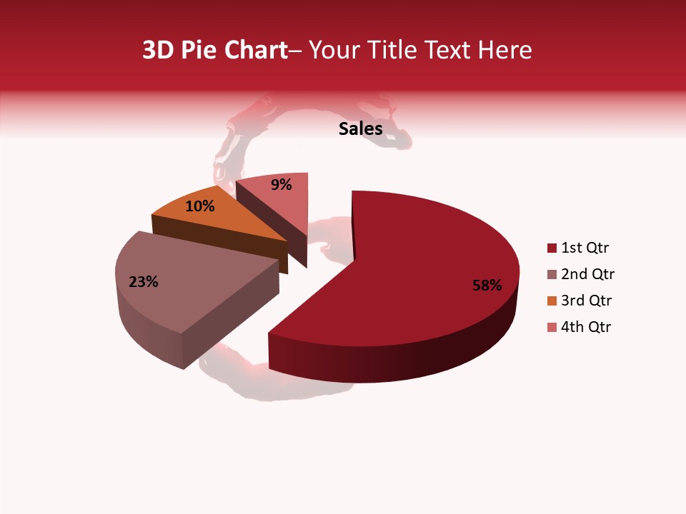 Illustration Burst Splatter PowerPoint Template