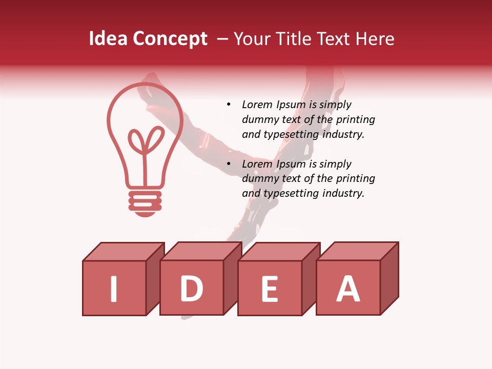 Paint Burst Creative PowerPoint Template