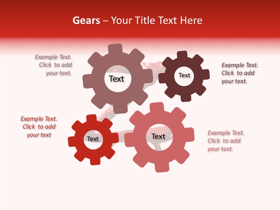 Death Pain Texture PowerPoint Template