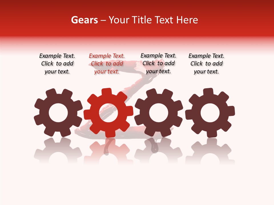 Death Pain Texture PowerPoint Template