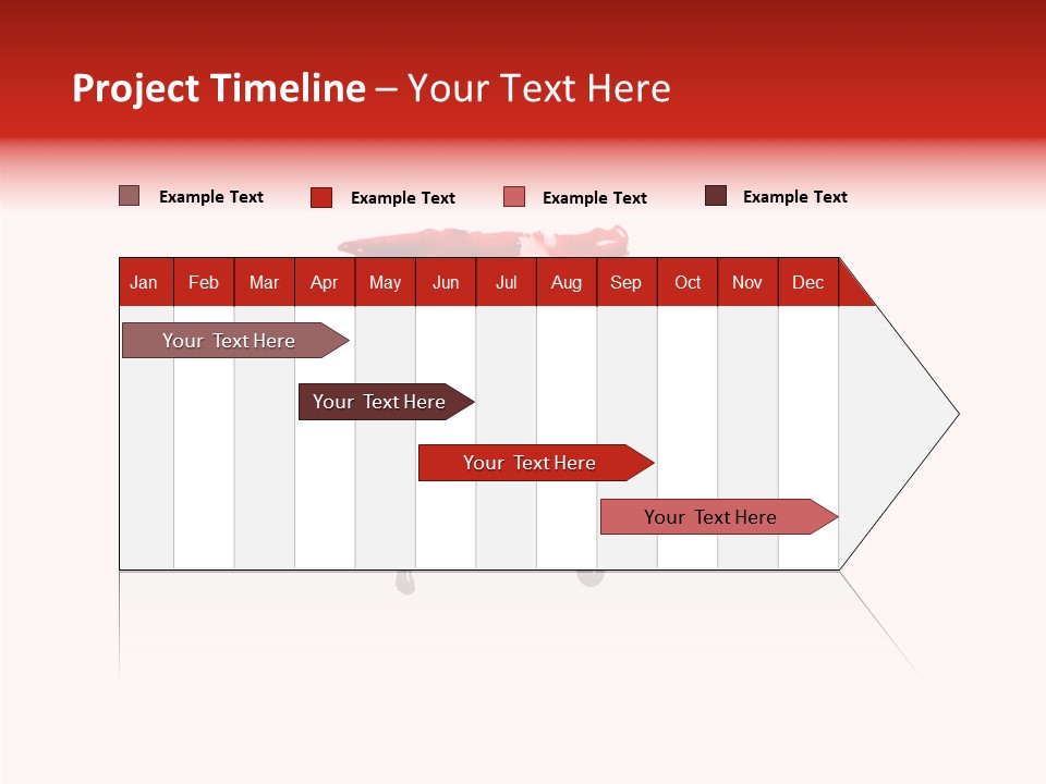Death Pain Texture PowerPoint Template