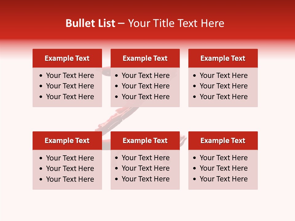 Death Pain Texture PowerPoint Template