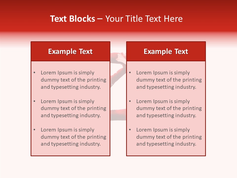 Death Pain Texture PowerPoint Template