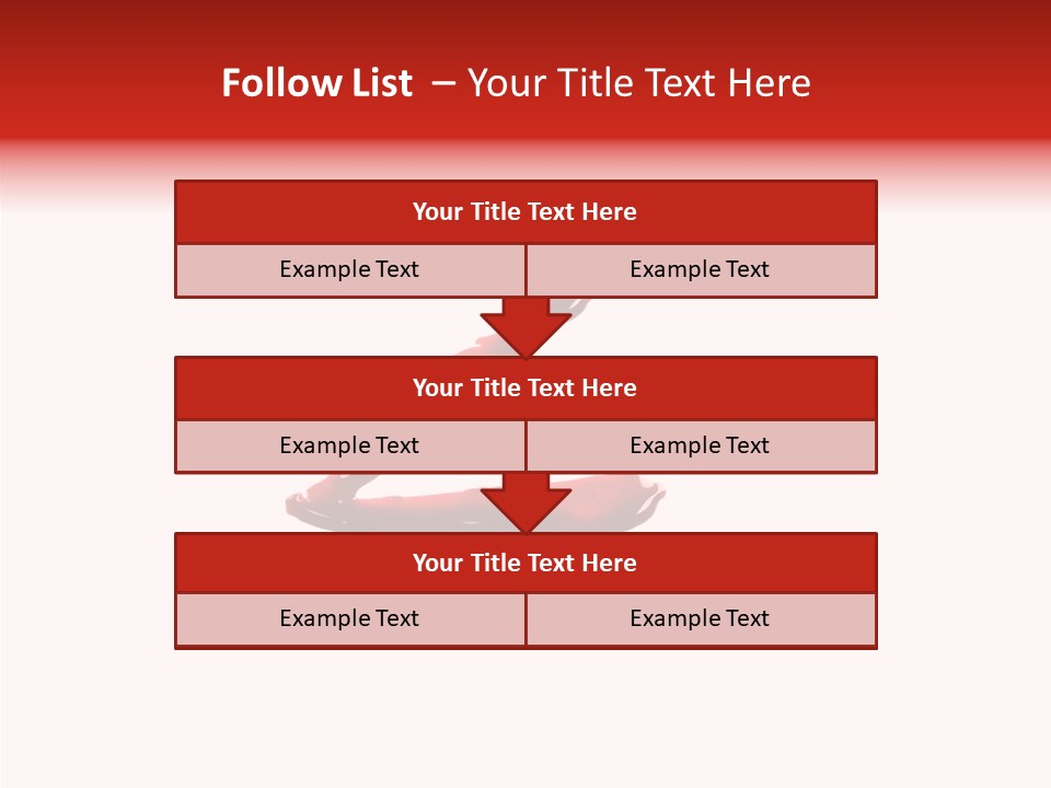 Death Pain Texture PowerPoint Template
