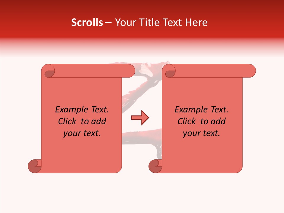 Death Pain Texture PowerPoint Template