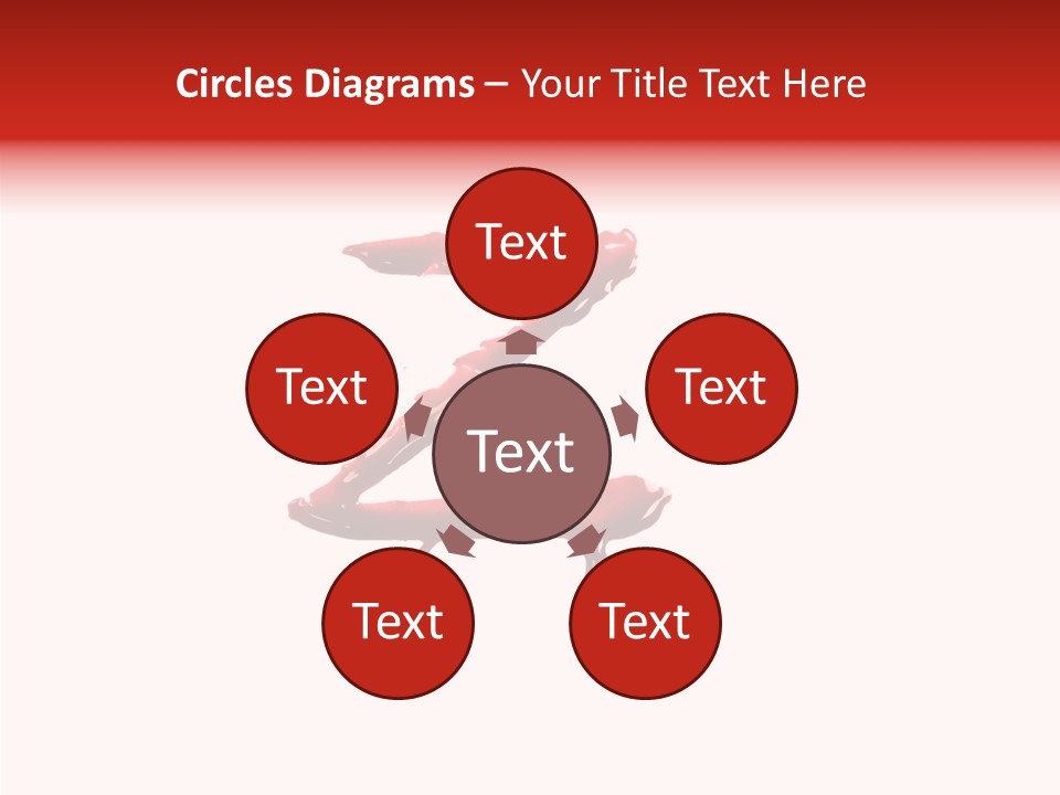 Death Pain Texture PowerPoint Template