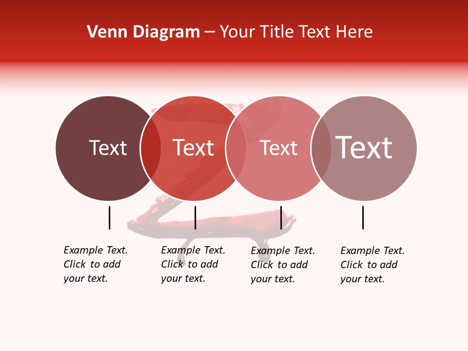 Death Pain Texture PowerPoint Template