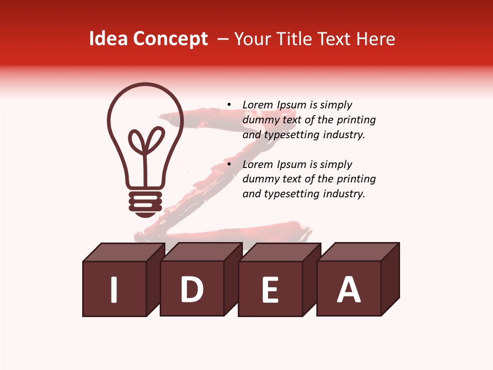 Death Pain Texture PowerPoint Template