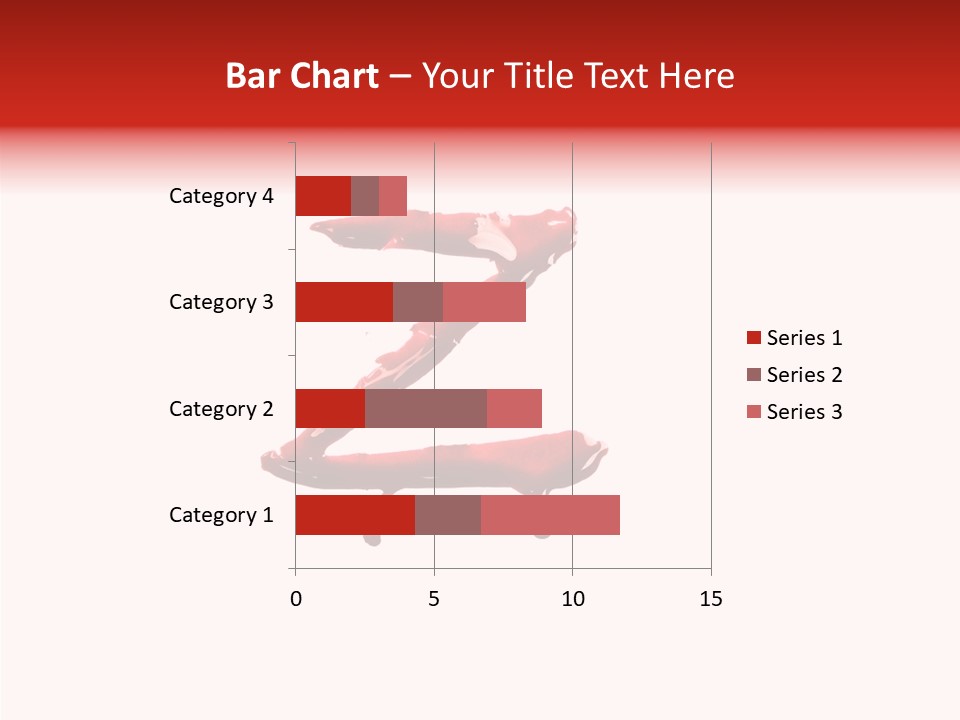 Death Pain Texture PowerPoint Template
