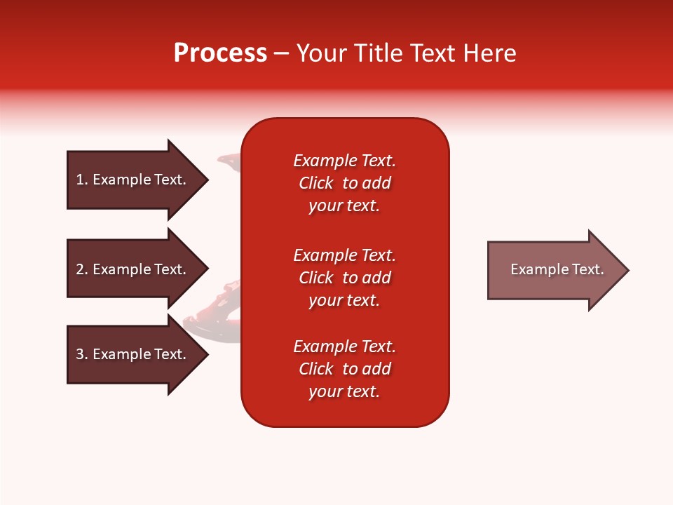 Death Pain Texture PowerPoint Template