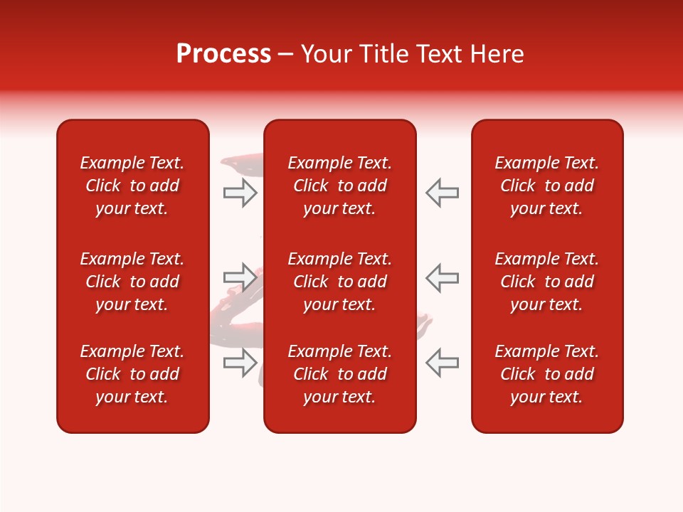 Death Pain Texture PowerPoint Template
