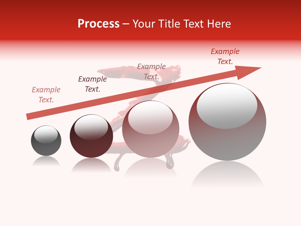 Death Pain Texture PowerPoint Template