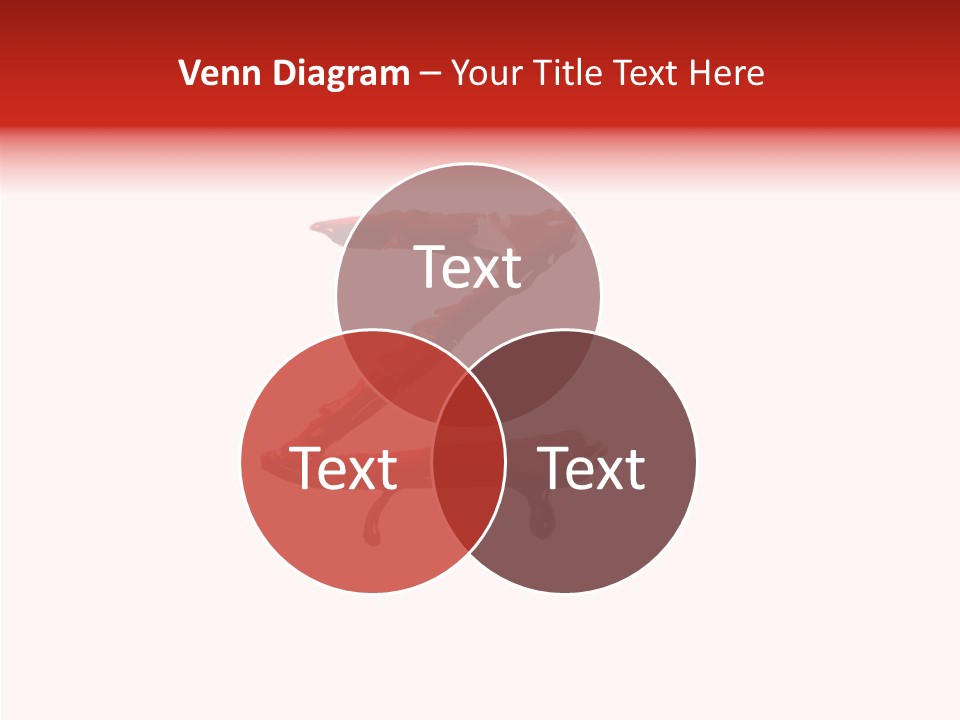 Death Pain Texture PowerPoint Template