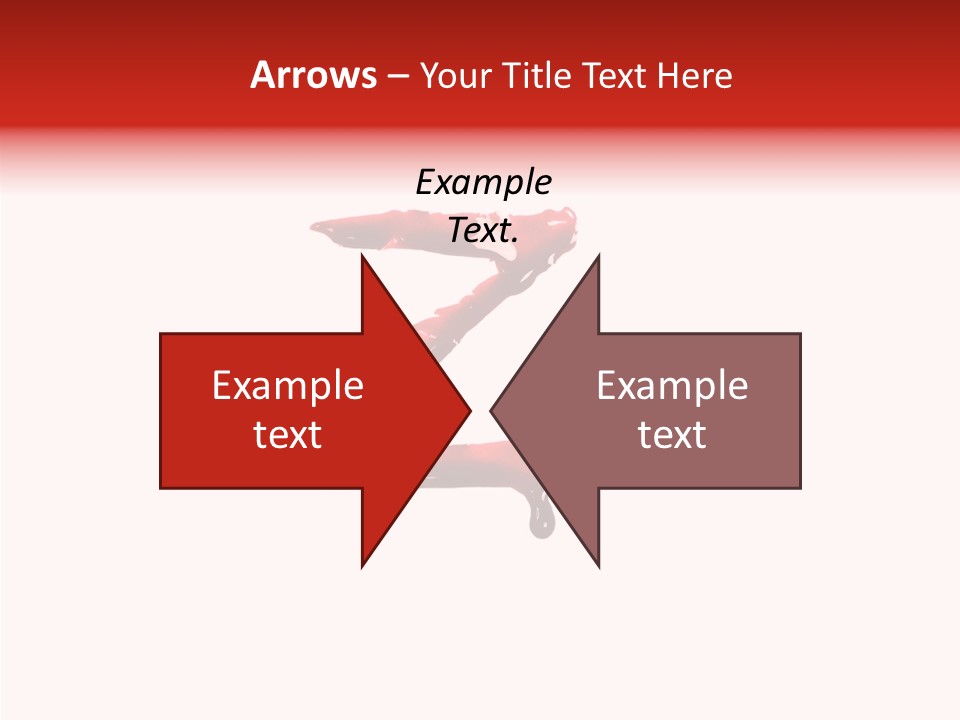 Death Pain Texture PowerPoint Template