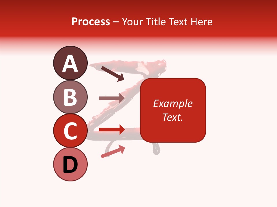 Death Pain Texture PowerPoint Template