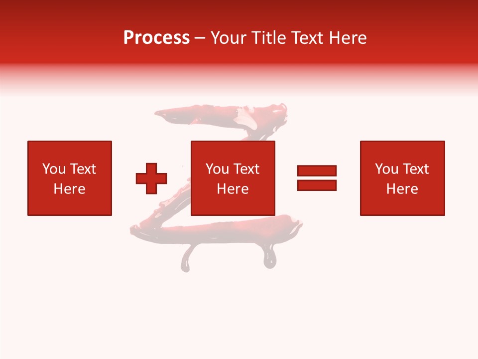Death Pain Texture PowerPoint Template