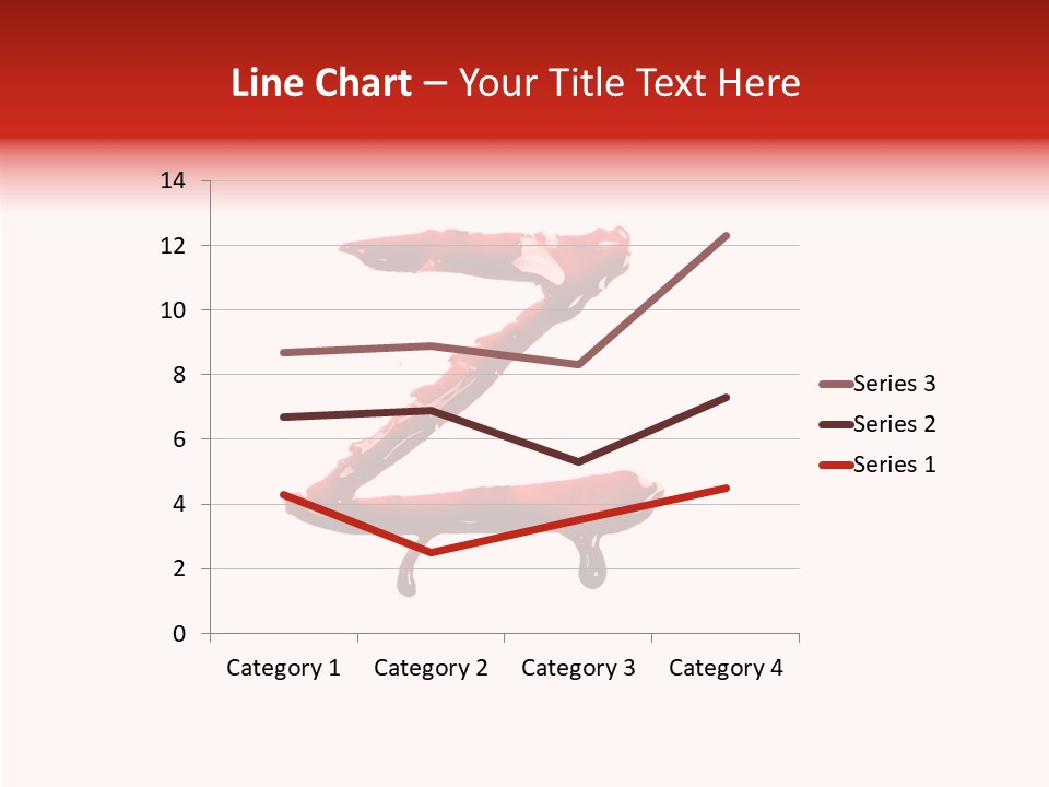 Death Pain Texture PowerPoint Template