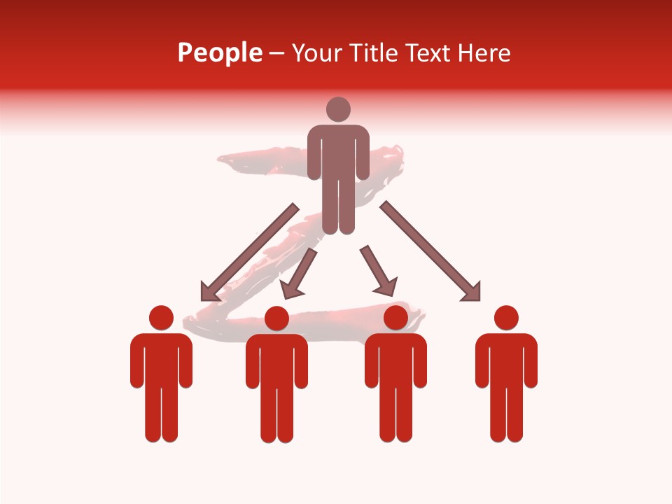 Death Pain Texture PowerPoint Template