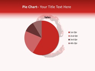 Splash Pain Shape PowerPoint Template