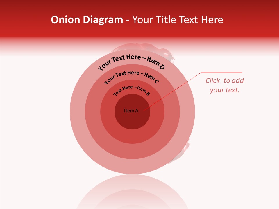 Splash Pain Shape PowerPoint Template