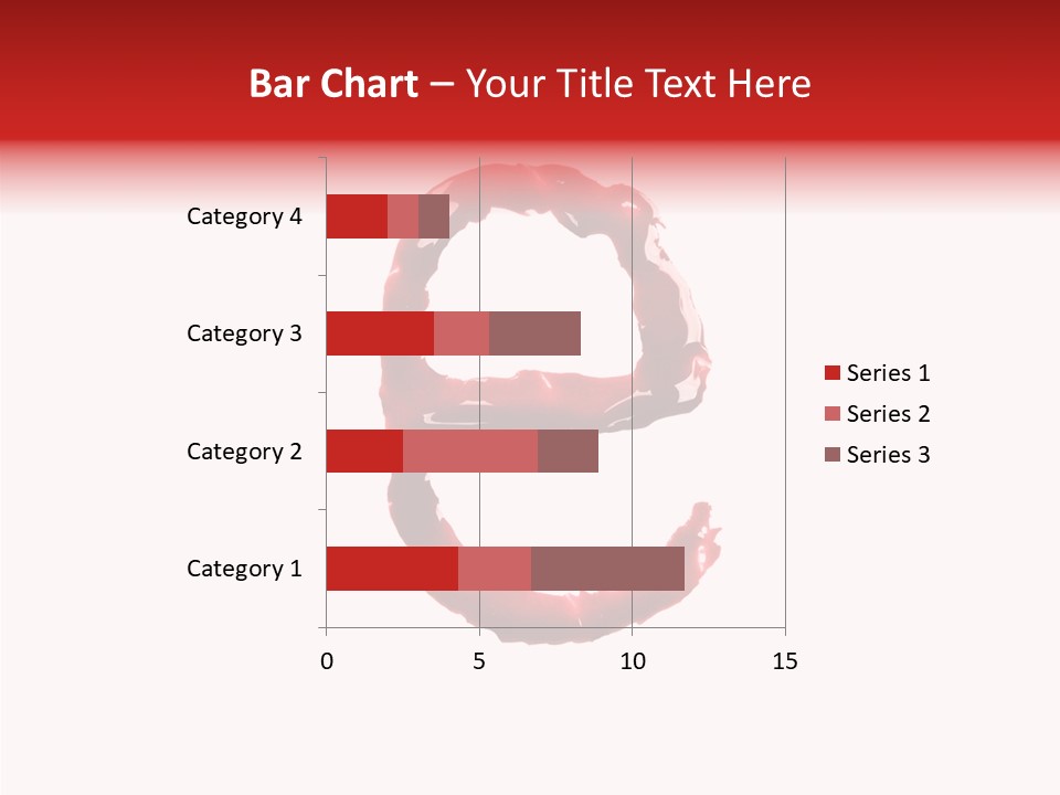 Splash Pain Shape PowerPoint Template