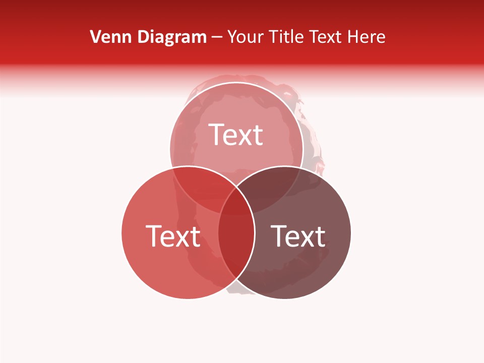 Splash Pain Shape PowerPoint Template