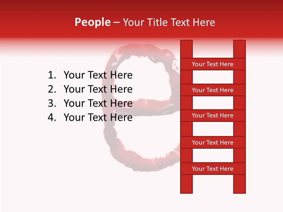 Splash Pain Shape PowerPoint Template