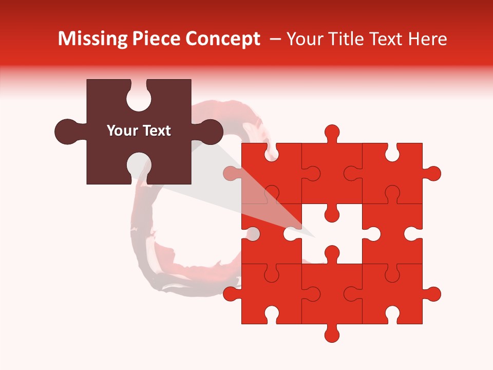 Splash Halloween Red PowerPoint Template