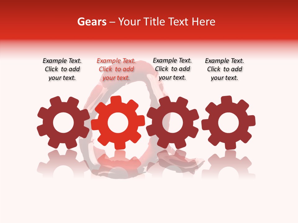 Splash Halloween Red PowerPoint Template