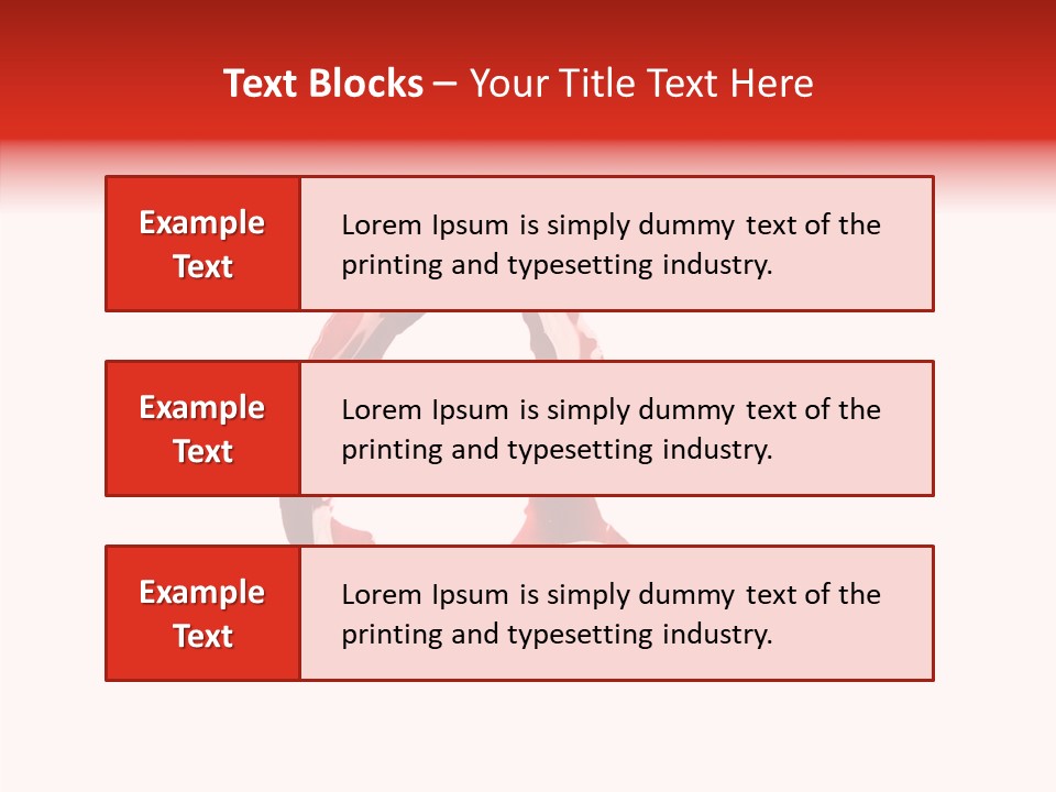 Splash Halloween Red PowerPoint Template