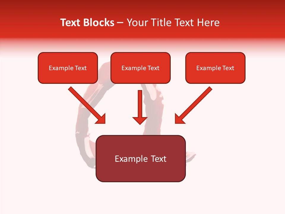 Splash Halloween Red PowerPoint Template