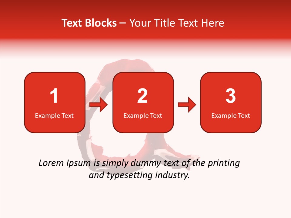 Splash Halloween Red PowerPoint Template