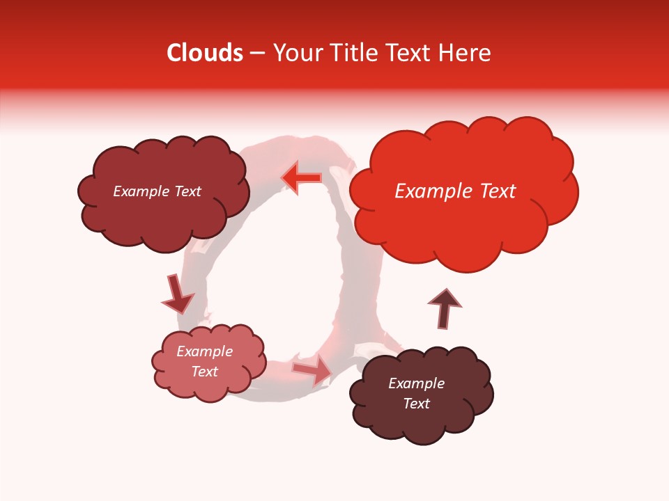 Splash Halloween Red PowerPoint Template