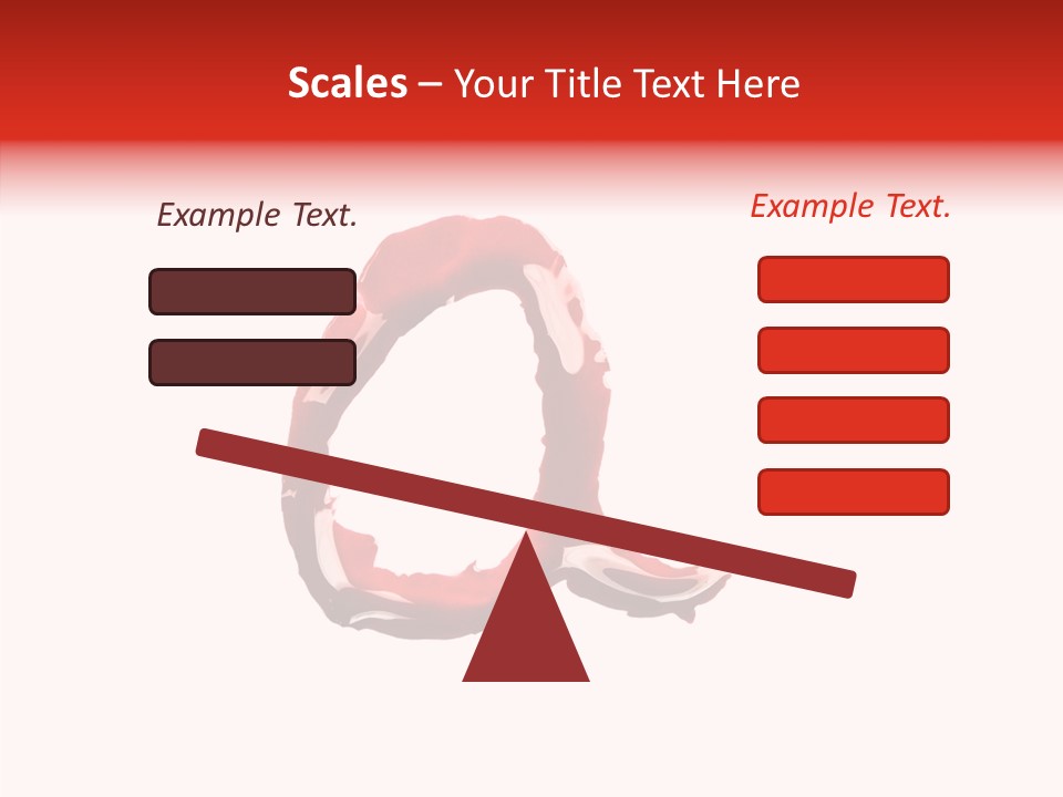 Splash Halloween Red PowerPoint Template