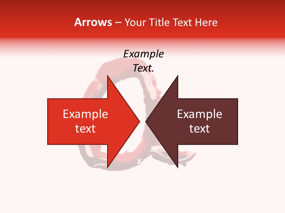 Splash Halloween Red PowerPoint Template