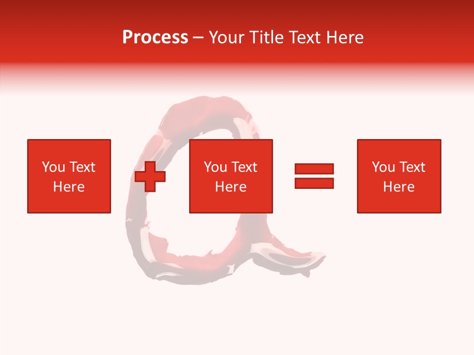 Splash Halloween Red PowerPoint Template