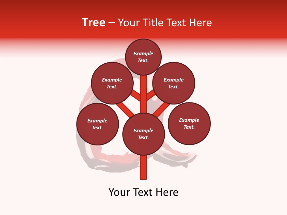 Splash Halloween Red PowerPoint Template