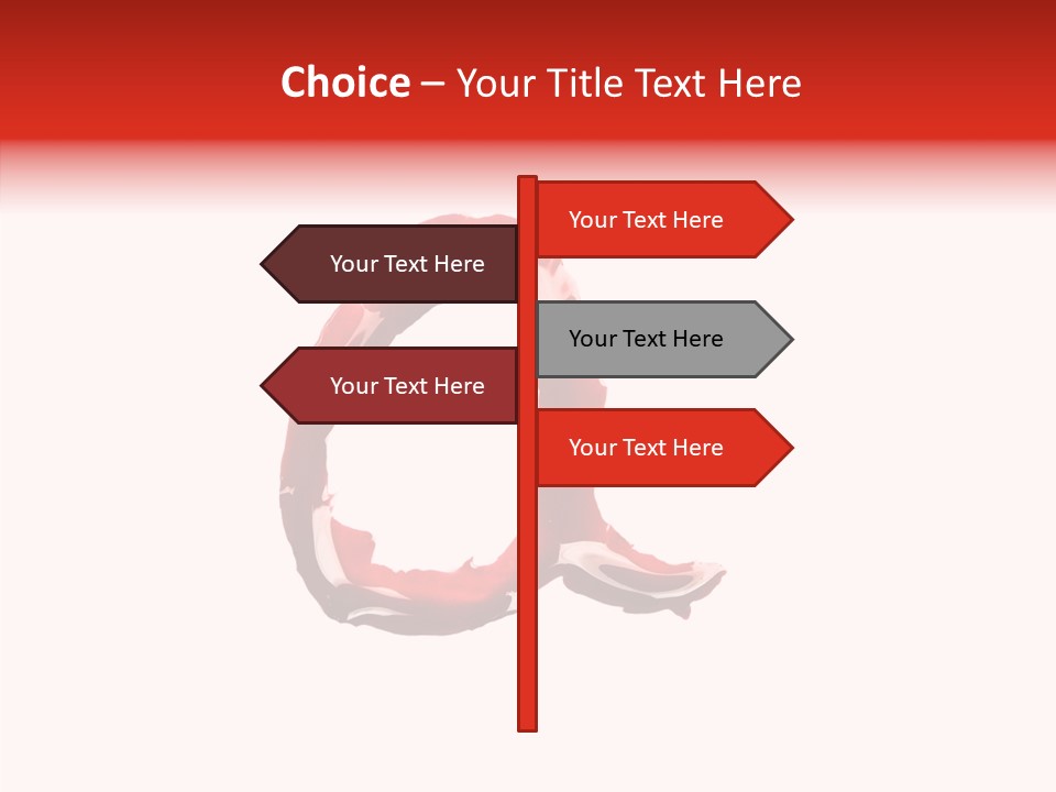 Splash Halloween Red PowerPoint Template