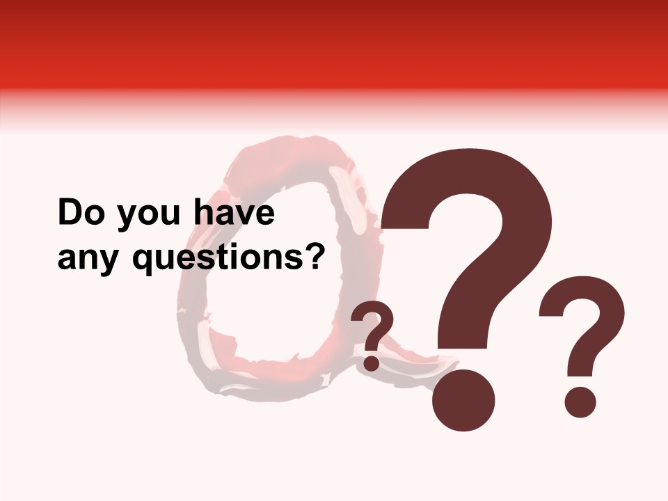 Splash Halloween Red PowerPoint Template