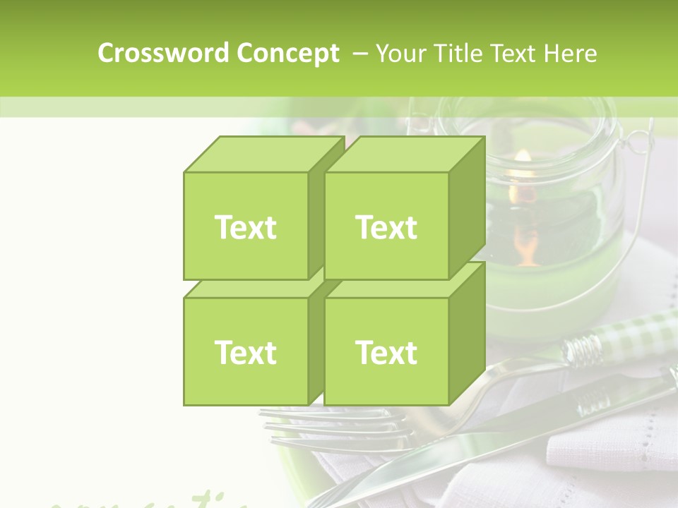 Set Romantic Blank PowerPoint Template
