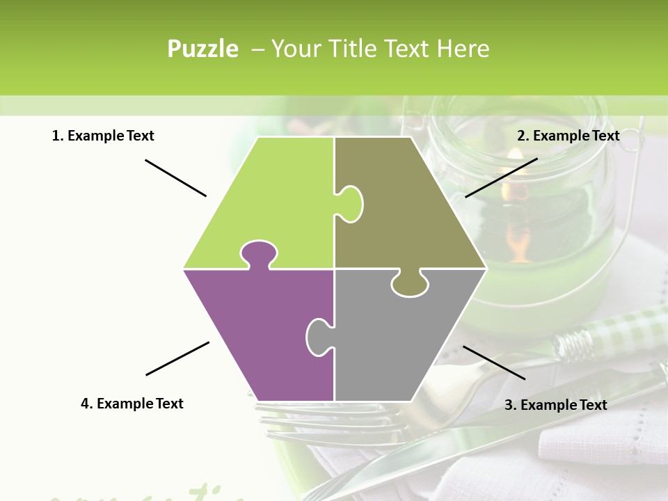 Set Romantic Blank PowerPoint Template