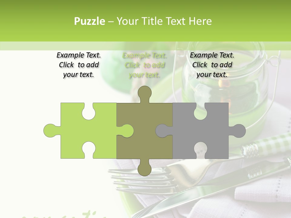 Set Romantic Blank PowerPoint Template