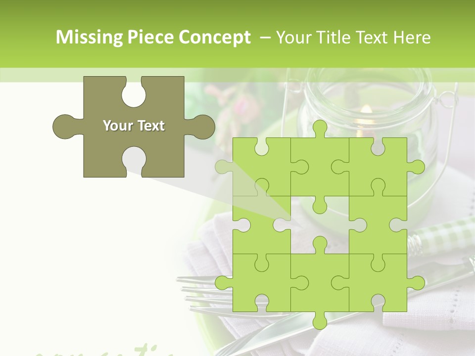 Set Romantic Blank PowerPoint Template