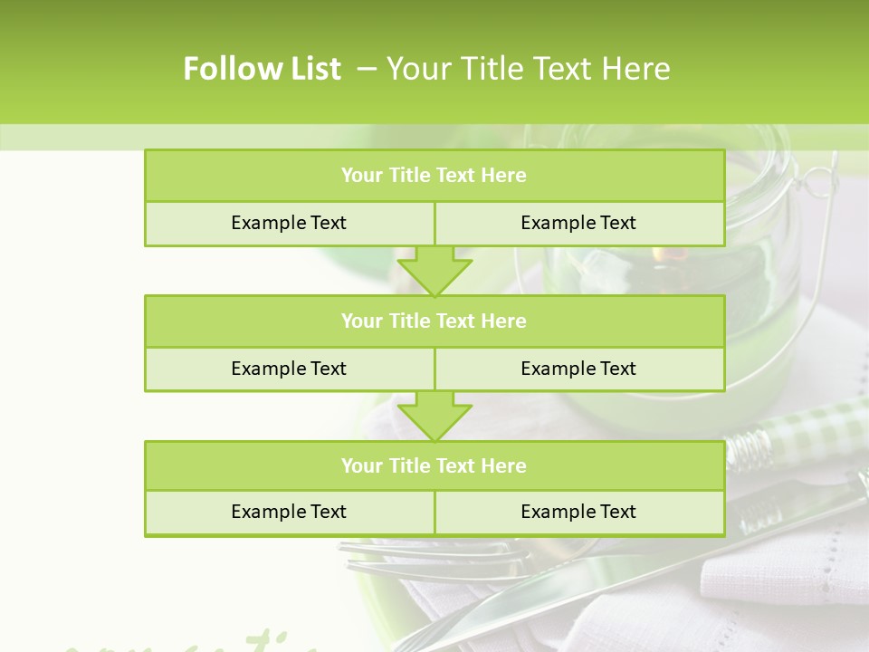 Set Romantic Blank PowerPoint Template